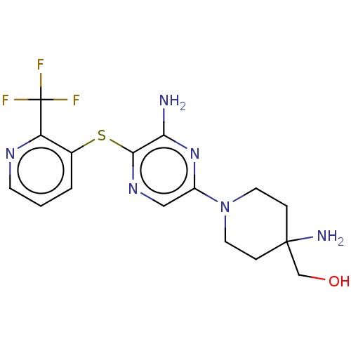 Chemical structure of BindingDB Monomer ID 392361