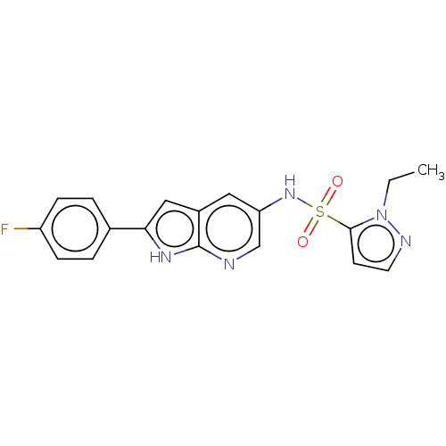 Chemical structure of BindingDB Monomer ID 392382