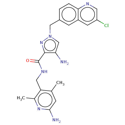 Chemical structure of BindingDB Monomer ID 392538
