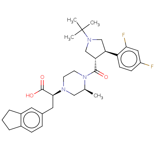 Chemical structure of BindingDB Monomer ID 392657