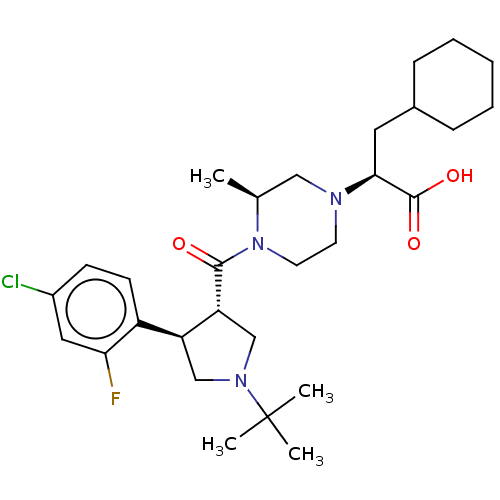 Chemical structure of BindingDB Monomer ID 392681