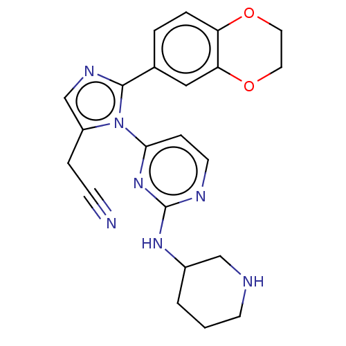 Chemical structure of BindingDB Monomer ID 392726