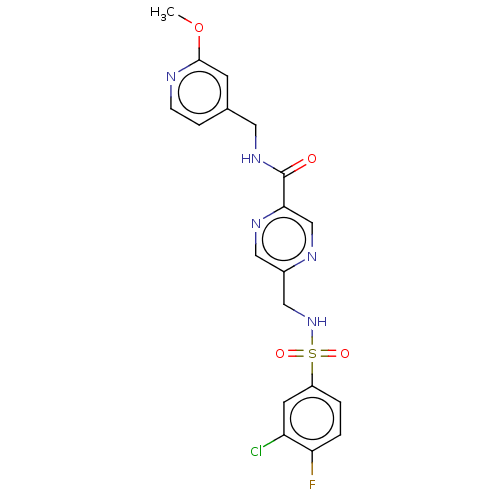 Chemical structure of BindingDB Monomer ID 393183