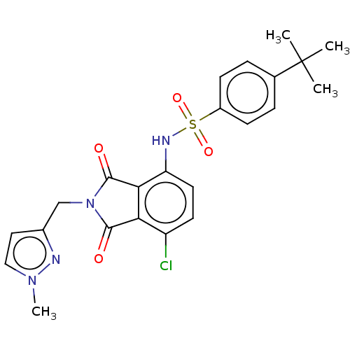 Chemical structure of BindingDB Monomer ID 393529