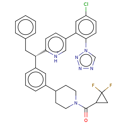 Chemical structure of BindingDB Monomer ID 394156