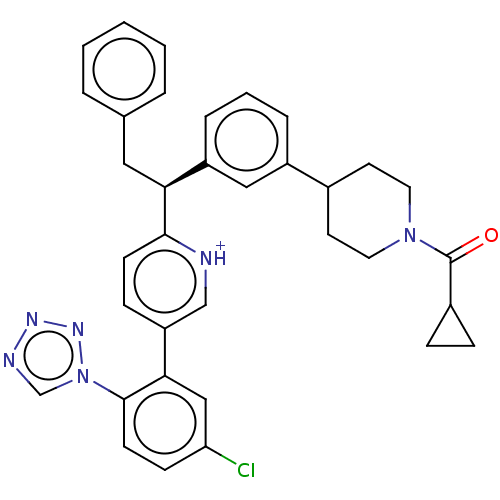 Chemical structure of BindingDB Monomer ID 394160