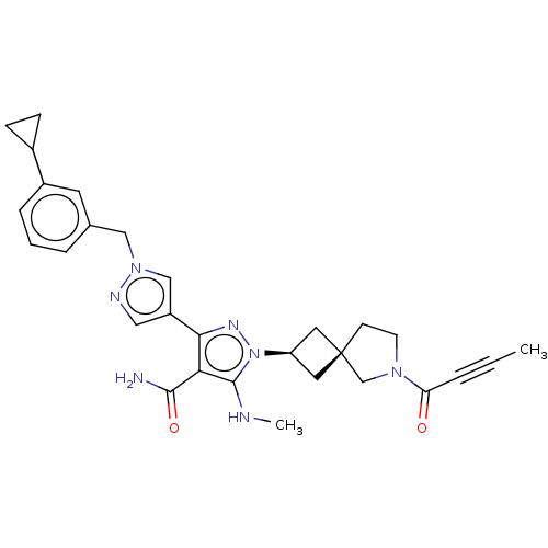 Chemical structure of BindingDB Monomer ID 394233