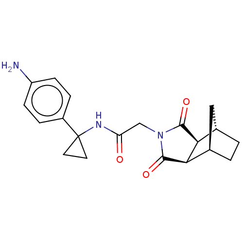 Chemical structure of BindingDB Monomer ID 394275