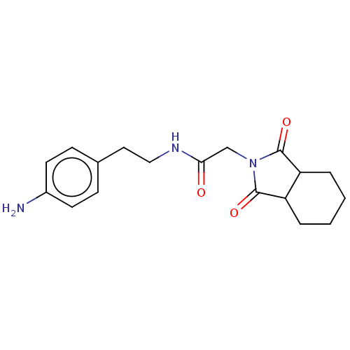 Chemical structure of BindingDB Monomer ID 394277