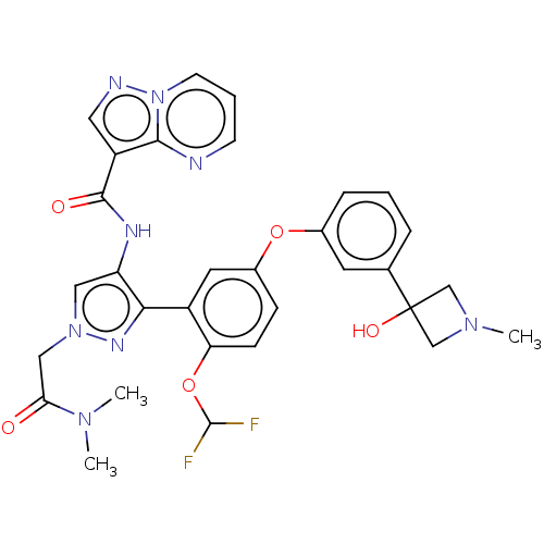 Chemical structure of BindingDB Monomer ID 394376