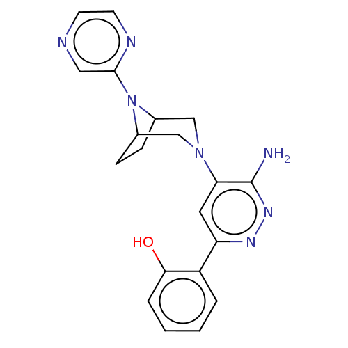 Chemical structure of BindingDB Monomer ID 394449