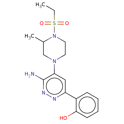 Chemical structure of BindingDB Monomer ID 394509