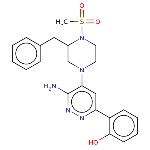Chemical structure of BindingDB Monomer ID 394518