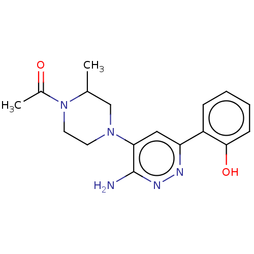 Chemical structure of BindingDB Monomer ID 394521