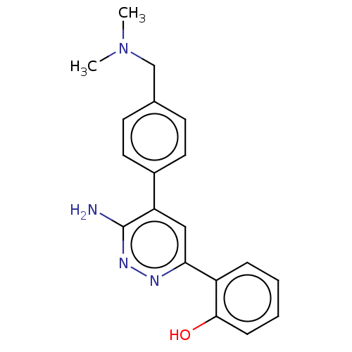 Chemical structure of BindingDB Monomer ID 394586
