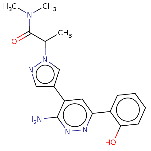 Chemical structure of BindingDB Monomer ID 394591