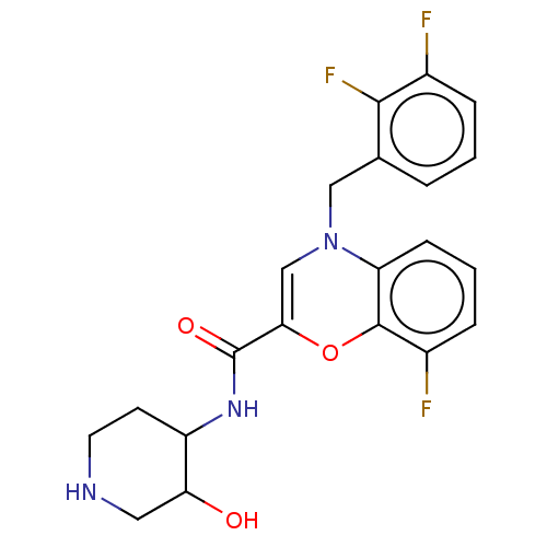 Chemical structure of BindingDB Monomer ID 395214
