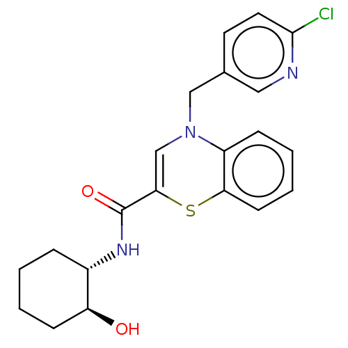 Chemical structure of BindingDB Monomer ID 395222