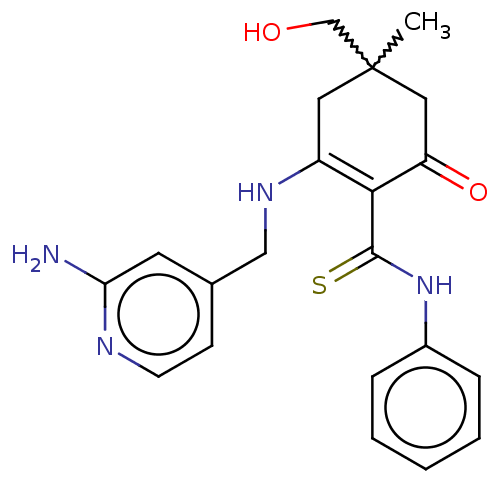 Chemical structure of BindingDB Monomer ID 395257
