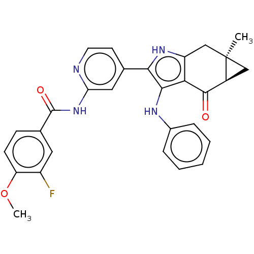 Chemical structure of BindingDB Monomer ID 395284