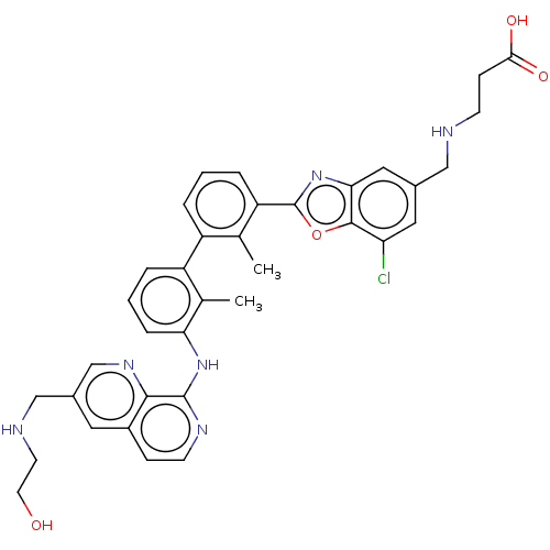 Chemical structure of BindingDB Monomer ID 395393