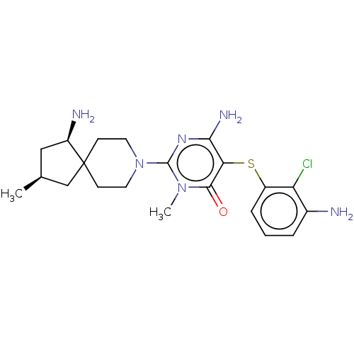 Chemical structure of BindingDB Monomer ID 395983
