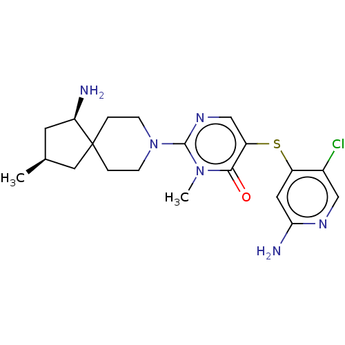 Chemical structure of BindingDB Monomer ID 396009