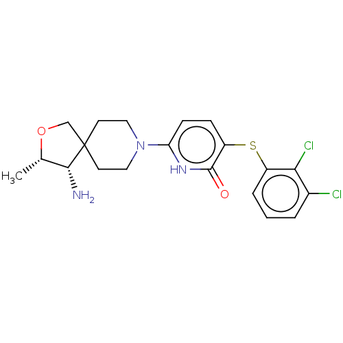 Chemical structure of BindingDB Monomer ID 396019