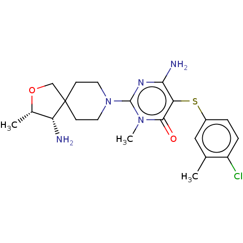 Chemical structure of BindingDB Monomer ID 396022
