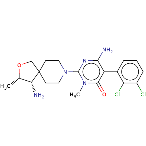Chemical structure of BindingDB Monomer ID 396030