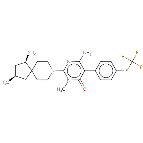 Chemical structure of BindingDB Monomer ID 396032