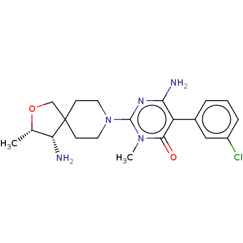 Chemical structure of BindingDB Monomer ID 396033