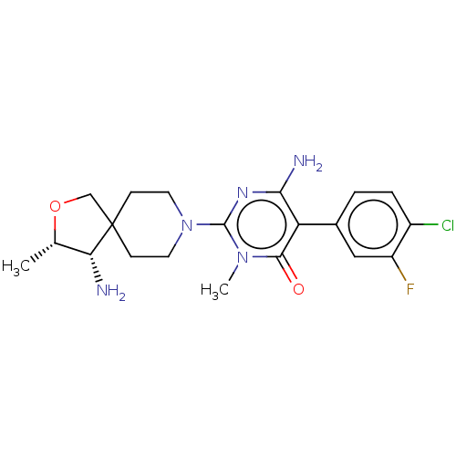 Chemical structure of BindingDB Monomer ID 396039