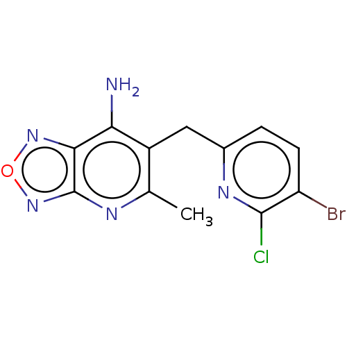Chemical structure of BindingDB Monomer ID 396116