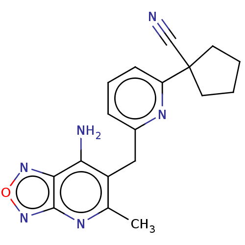 Chemical structure of BindingDB Monomer ID 396161
