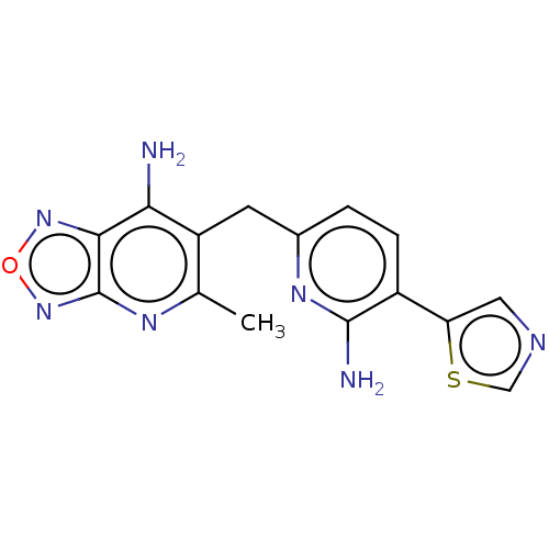 Chemical structure of BindingDB Monomer ID 396164