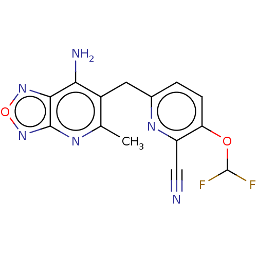 Chemical structure of BindingDB Monomer ID 396167