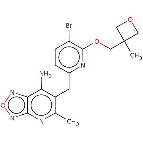 Chemical structure of BindingDB Monomer ID 396192