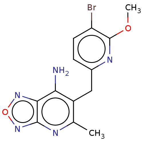 Chemical structure of BindingDB Monomer ID 396194