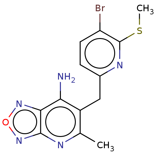 Chemical structure of BindingDB Monomer ID 396199