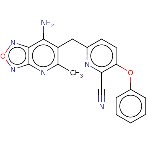 Chemical structure of BindingDB Monomer ID 396215