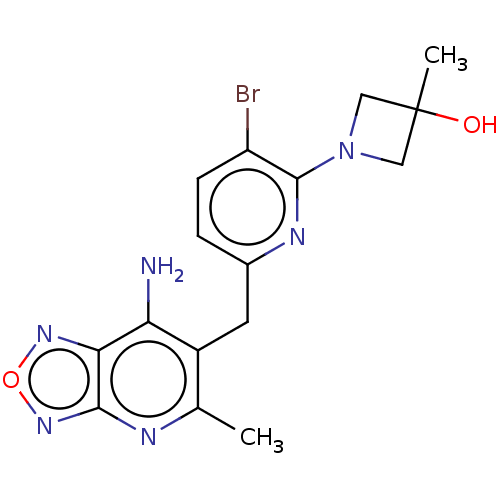 Chemical structure of BindingDB Monomer ID 396219