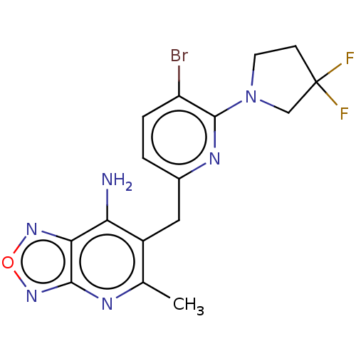 Chemical structure of BindingDB Monomer ID 396229