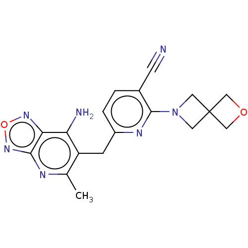Chemical structure of BindingDB Monomer ID 396234
