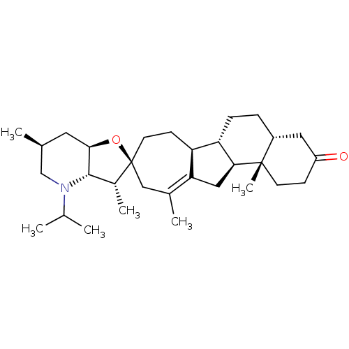 Chemical structure of BindingDB Monomer ID 396269