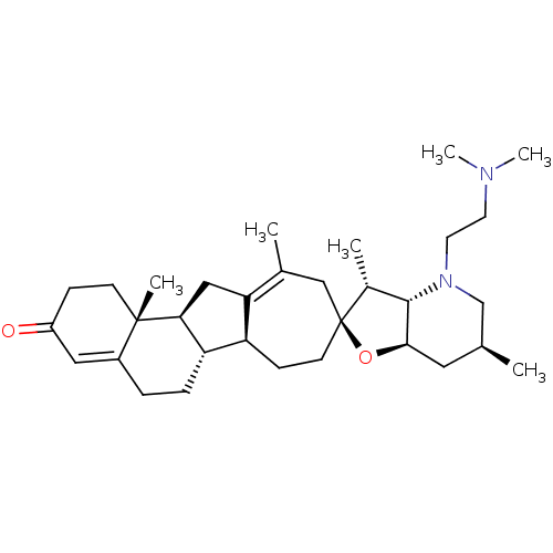 Chemical structure of BindingDB Monomer ID 396271