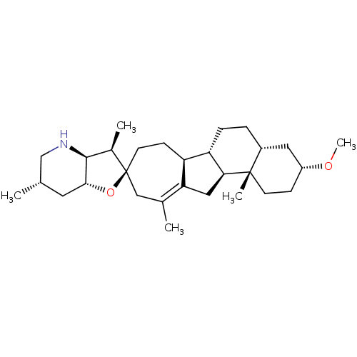 Chemical structure of BindingDB Monomer ID 396278