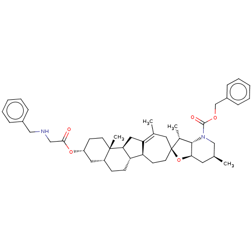 Chemical structure of BindingDB Monomer ID 396282