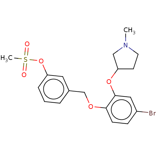 Chemical structure of BindingDB Monomer ID 396474