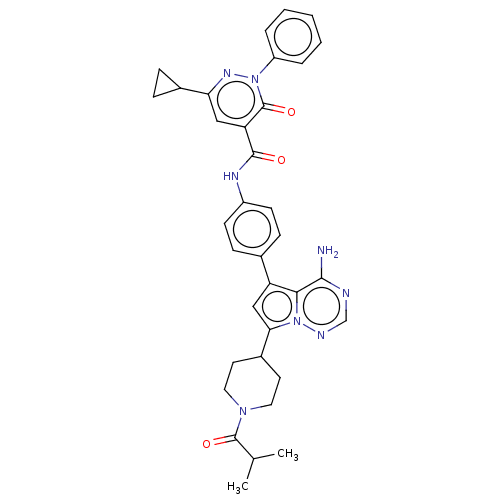 Chemical structure of BindingDB Monomer ID 397054